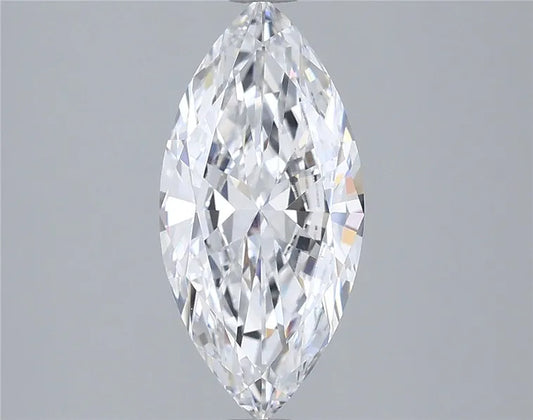2.51ct Marquise Lab Grown Diamond (Colour E, Clarity VVS1, IGI Certified)