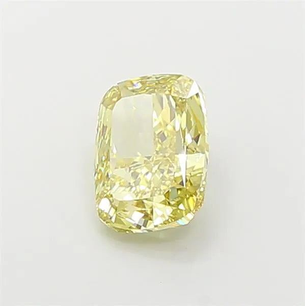 2.53ct Cushion modified Lab Grown Diamond (Colour Fancy Intense Yellow, Clarity VVS2, IGI Certified)
