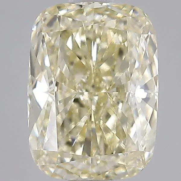 2.53ct Cushion modified Lab Grown Diamond (Colour Fancy Yellow, Clarity VVS2, IGI Certified)