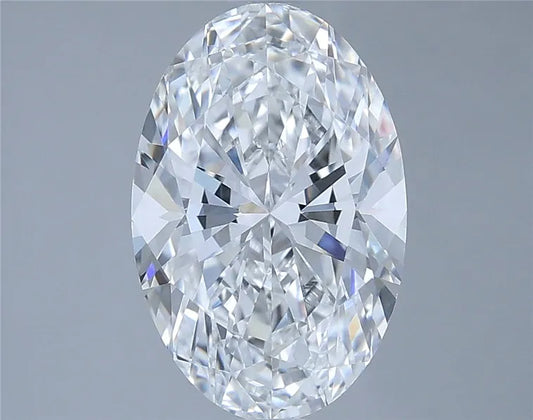 2.71ct Oval Lab Grown Diamond (Colour D, Clarity VVS1, IGI Certified)