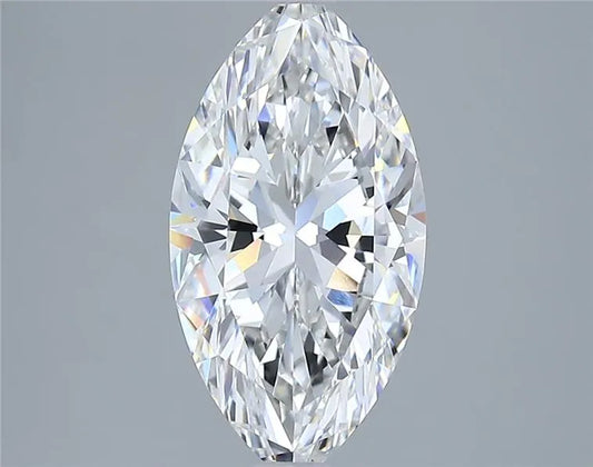 2.78ct Marquise Lab Grown Diamond (Colour E, Clarity VVS1, IGI Certified)