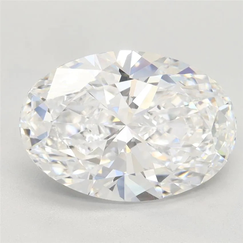 2.92ct Oval Lab Grown Diamond (Colour D, Clarity IF, GIA Certified)