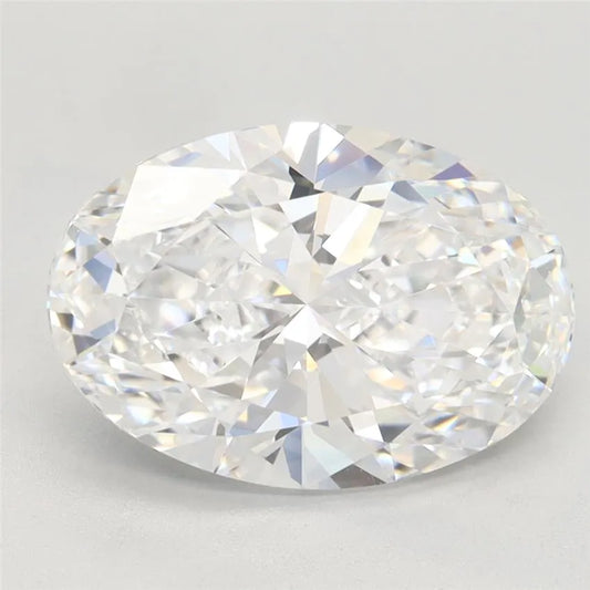 2.92ct Oval Lab Grown Diamond (Colour D, Clarity IF, GIA Certified)