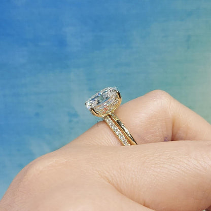 5 Ct Cushion Diamond Eternity Band