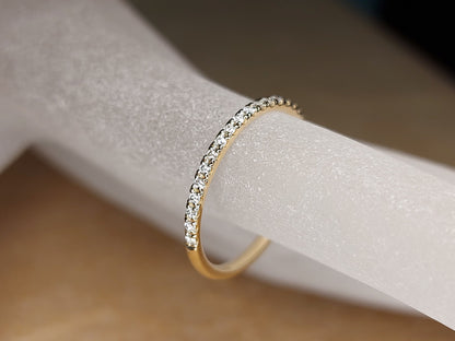 3 Ct Radiant Moissanite Eternity Band