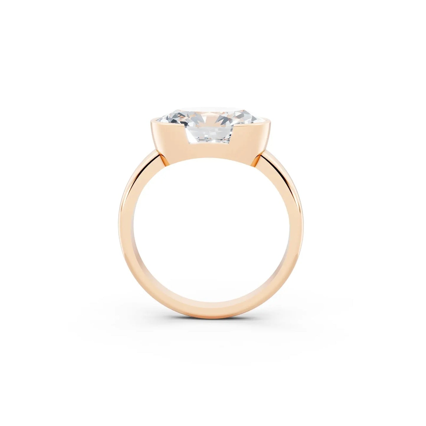 Hailey Bieber-Inspired Oval Diamond Engagement Ring Forever For Love