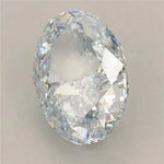 2.54ct Oval Lab Grown Diamond (Colour Fancy Blue, Clarity VVS2, IGI Certified) Forever For Love