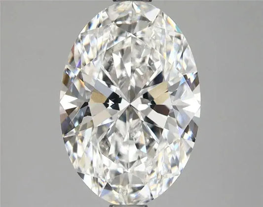2.63ct Oval Lab Grown Diamond (Colour E, Clarity VVS2, IGI Certified) Forever For Love