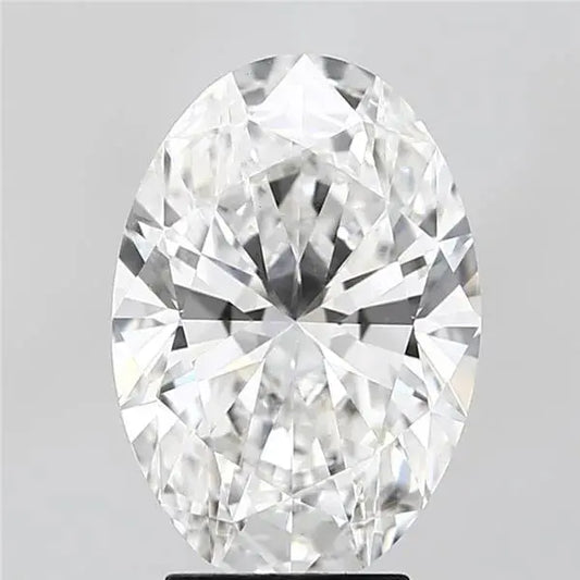 4.00ct Oval Lab Grown Diamond (Colour E, Clarity VVS2, IGI Certified) Forever For Love