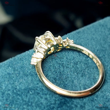 Marquise Diamond Engagement Ring