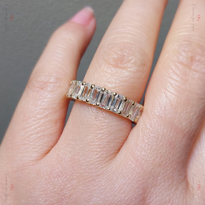 0.4 Ct Baguette Diamond Full Eternity Band