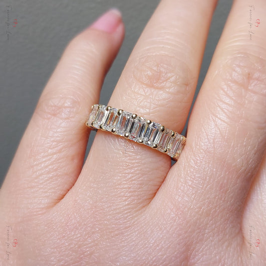 0.4 Ct Baguette Diamond Full Eternity Band