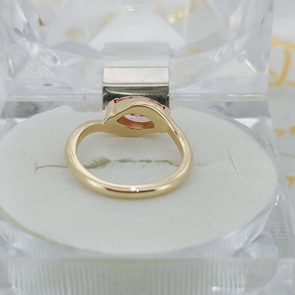 IGI Certified Marquise Lab Diamond Engagement Ring