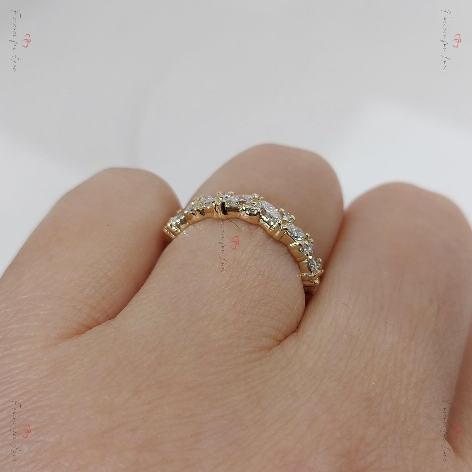 Marquise Diamond Engagement Ring