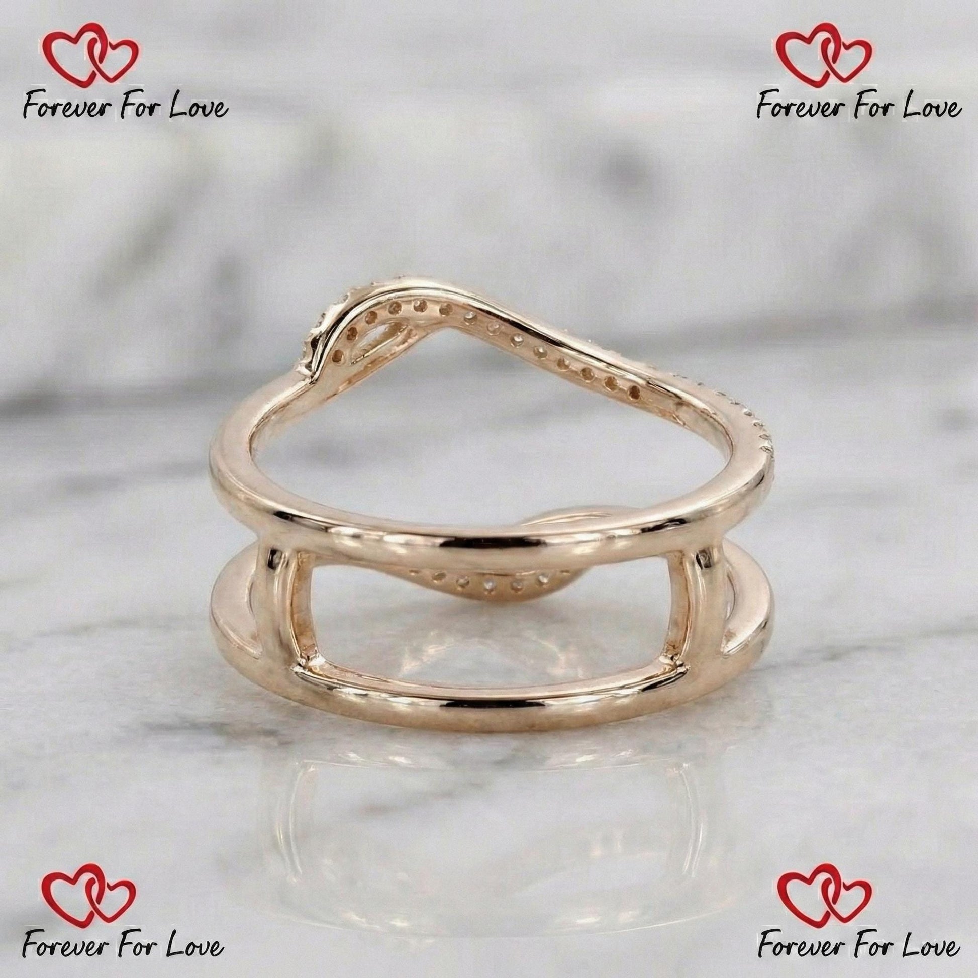 Round Lab Diamond Engagement Ring