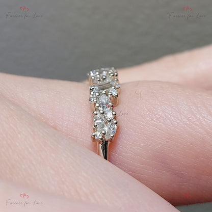 Marquise Diamond Engagement Ring