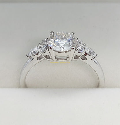 2 Ct Marquise Diamond Engagement Ring
