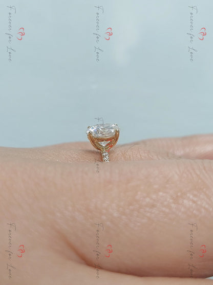 1.2 Ct IGI Certified Round Lab Diamond Engagement Ring