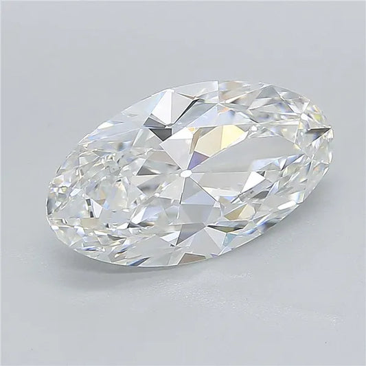 3.01ct Oval Lab Grown Diamond (Colour D, Clarity VVS2, IGI Certified)