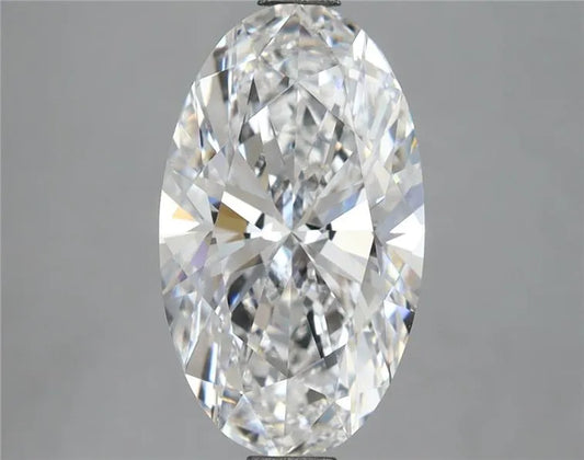 3.03ct Oval Lab Grown Diamond (Colour D, Clarity VVS2, IGI Certified)