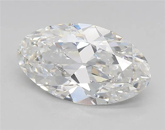 3.03ct Oval Lab Grown Diamond (Colour D, Clarity VVS2, IGI Certified)
