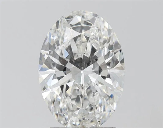 3.09ct Oval Lab Grown Diamond (Colour G, Clarity VS1, GIA Certified)