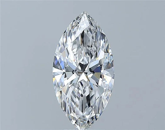 3.50ct Marquise Lab Grown Diamond (Colour D, Clarity VVS2, IGI Certified)