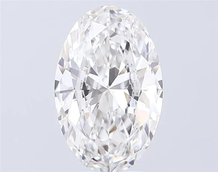 3.51ct Oval Lab Grown Diamond (Colour E, Clarity VVS2, IGI Certified)