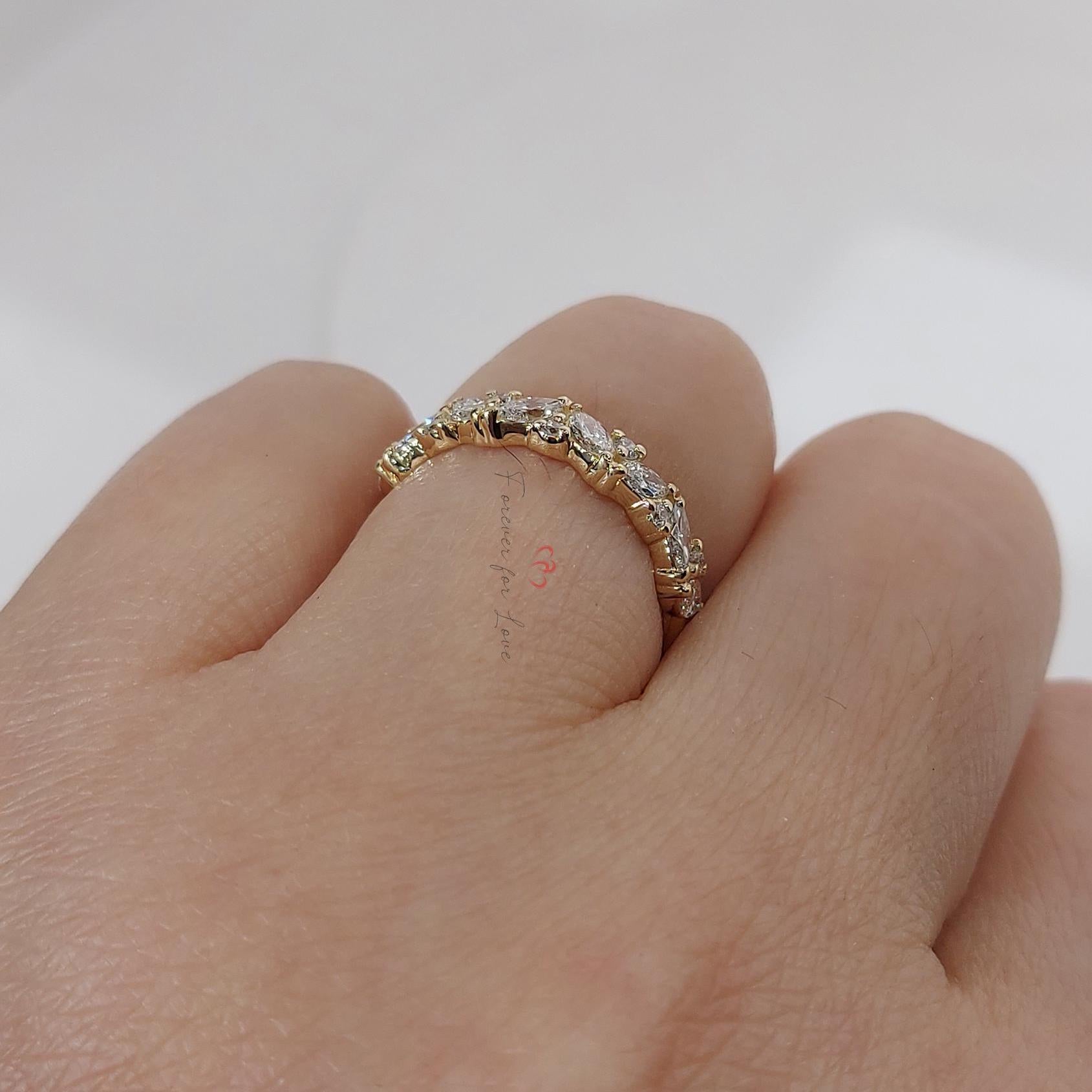 Marquise Diamond Engagement Ring