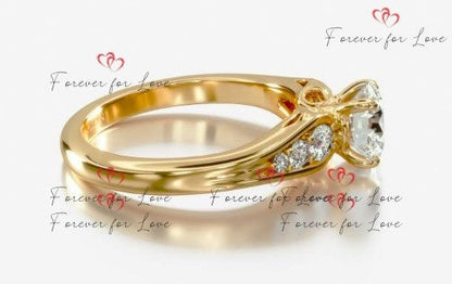 IGI Certified Round Diamond Engagement Ring