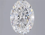 3.55ct Oval Lab Grown Diamond (Colour D, Clarity VVS2, IGI Certified) Forever For Love