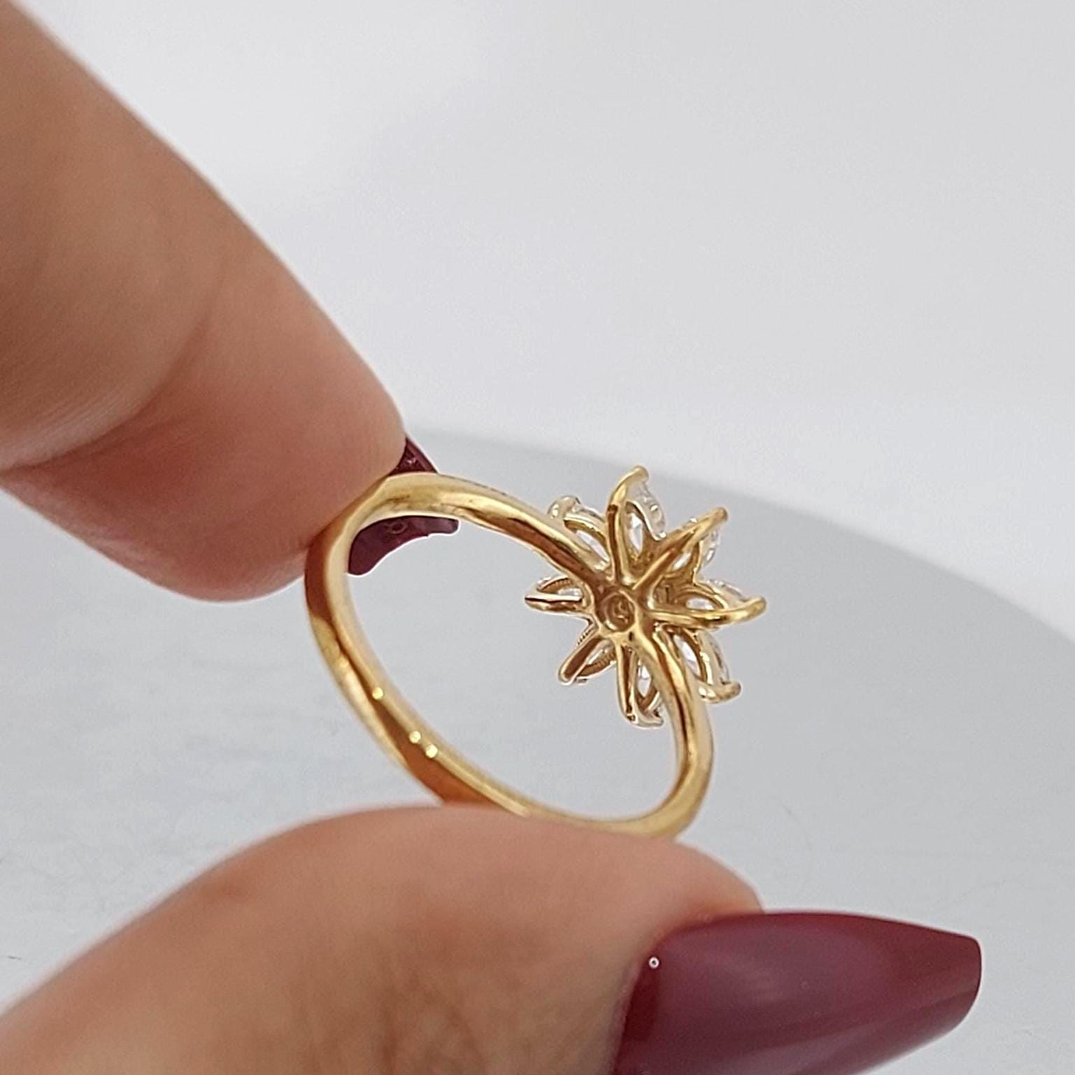 Marquise Diamond Ring