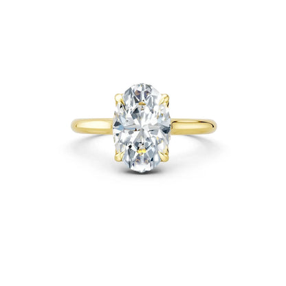 Oval Diamond Halo Engagement Ring Forever For Love