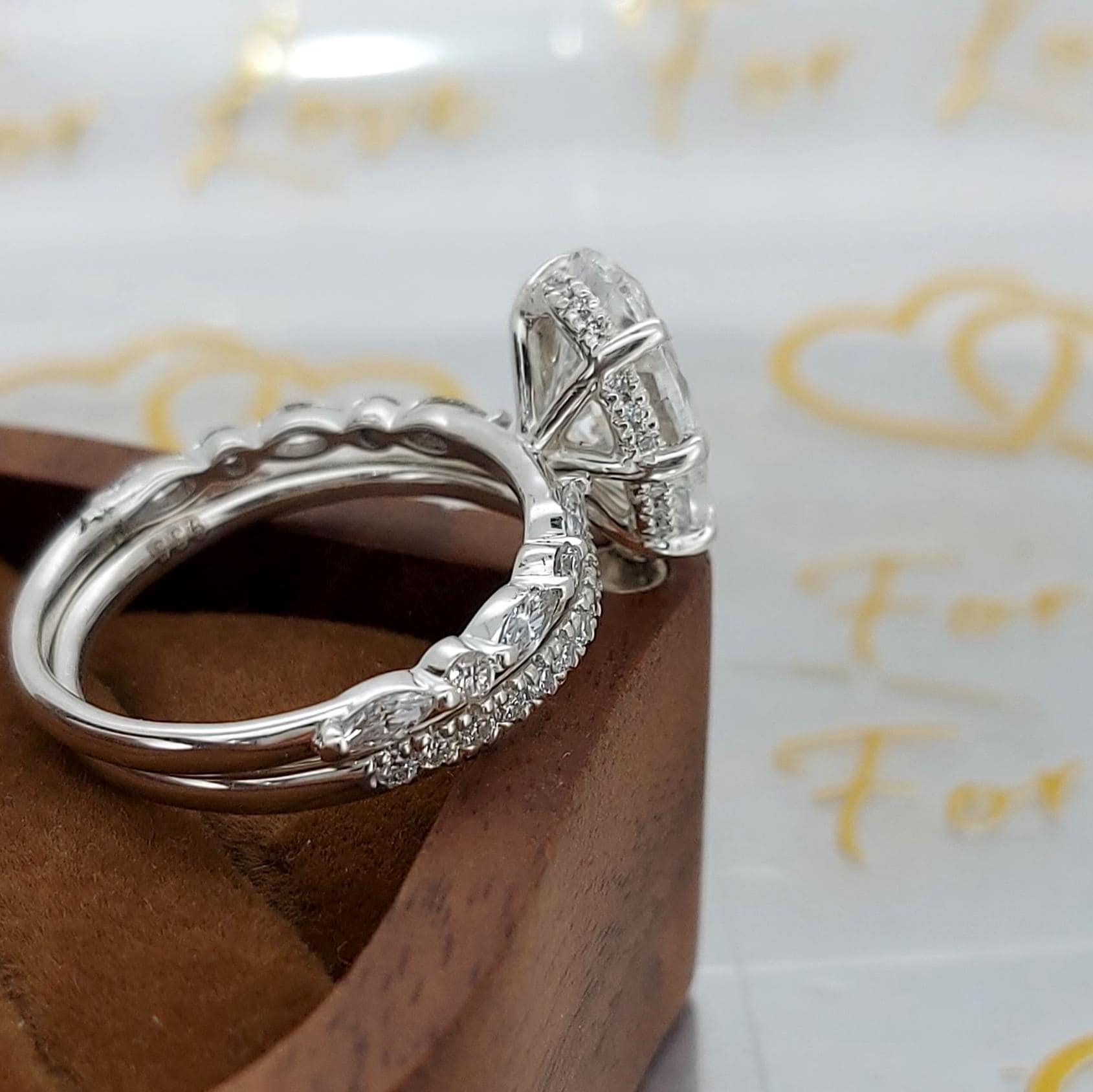 4.8 Ct IGI Certified Oval Lab Diamond Engagement Ring