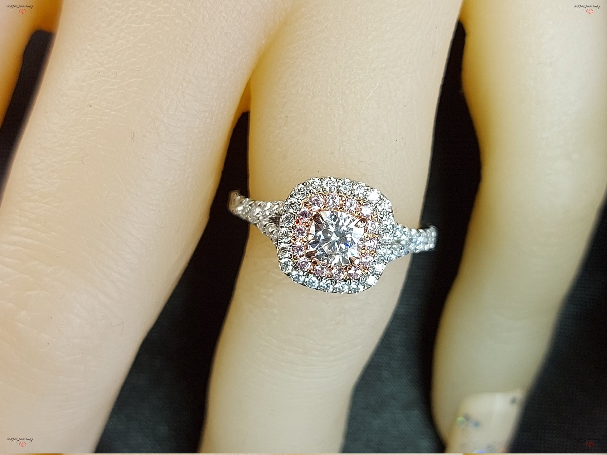 2 Ct Cushion Diamond Eternity Band