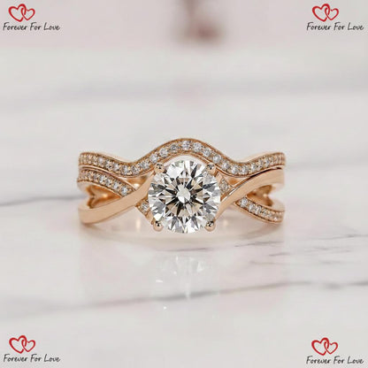 Round Lab Diamond Engagement Ring