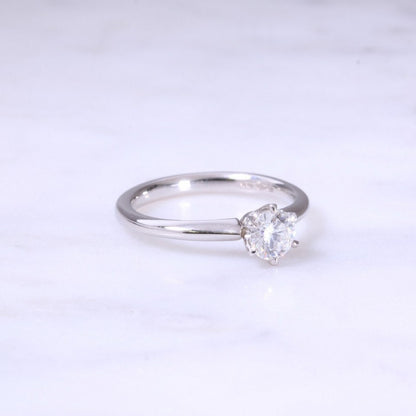 2 Ct GIA Certified Round Natural Diamond Solitaire Ring
