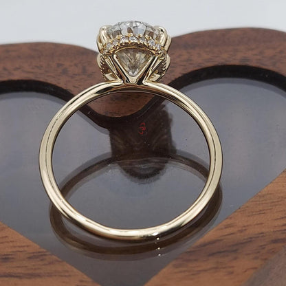 3 Ct Oval Diamond Engagement Ring