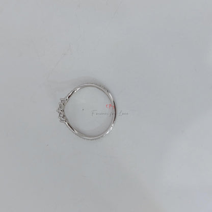 Round Lab Diamond Stacking Ring