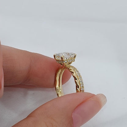 2 Ct Cushion Diamond Eternity Band