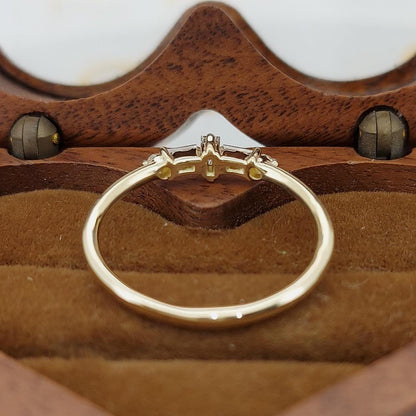 0.2 Ct Baguette Lab Diamond Stacking Ring