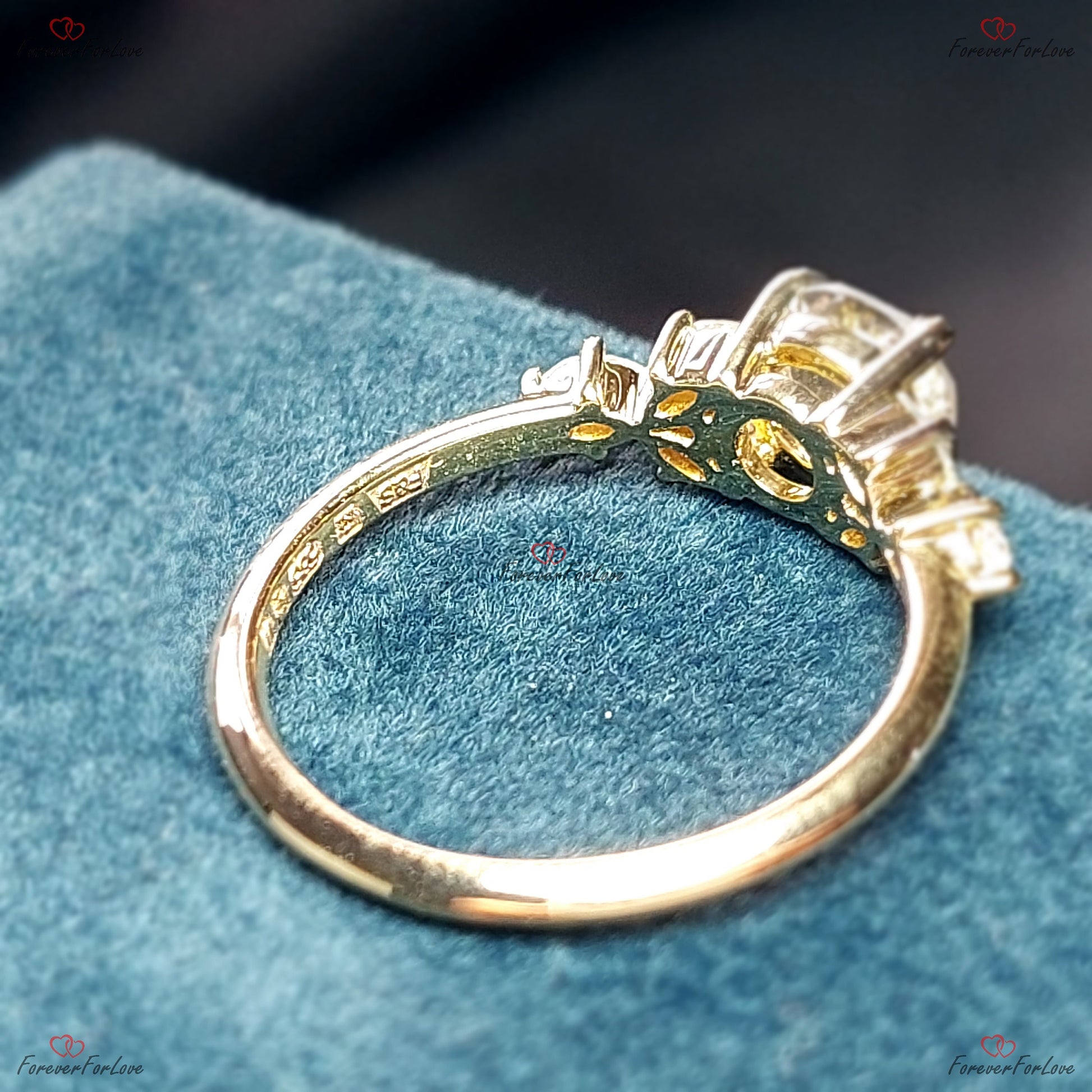 Marquise Diamond Engagement Ring