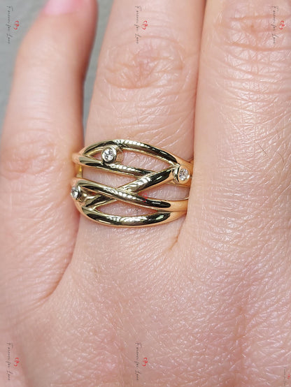 Vintage Natural Round Diamond Wedding Band in Solid Gold/ Platinum Ring, Wedding Anniversary Ring, Promise Ring, Vine leaf Ring.