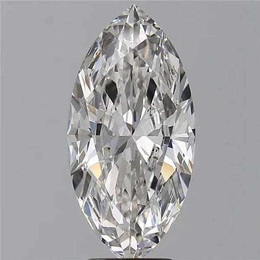 4.00ct Marquise Lab Grown Diamond (Colour E, Clarity VVS2, IGI Certified)