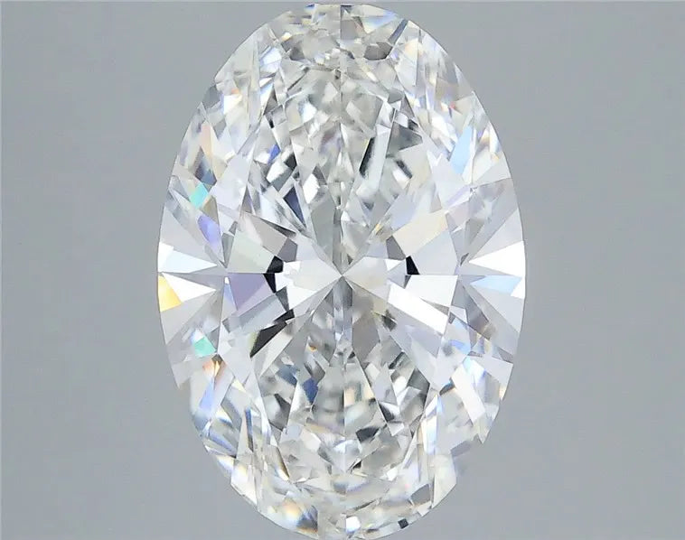 4.00ct Oval Lab Grown Diamond (Colour E, Clarity VVS2, IGI Certified)