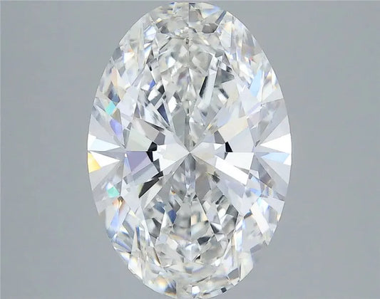 4.00ct Oval Lab Grown Diamond (Colour E, Clarity VVS2, IGI Certified)