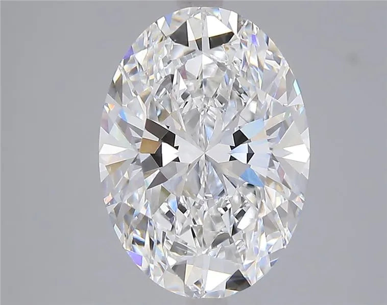 4.06ct Oval Lab Grown Diamond (Colour E, Clarity VVS1, IGI Certified)
