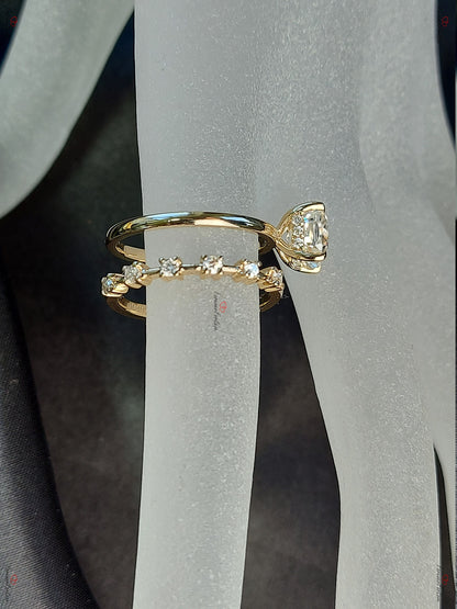 1.2 Ct IGI Certified Cushion Diamond Engagement Ring
