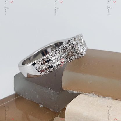 2 Ct IGI Certified Round Diamond Engagement Ring