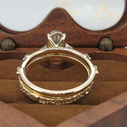 1 Ct IGI Certified Oval Lab Diamond Solitaire Engagement Ring